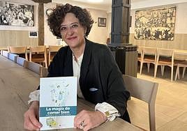 La médica y nutricionista eibarresa Silvia Zuluaga ha publicado su tercer libro en el que da a conocer las pautas para comer bien.