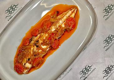 Verdel en escabeche