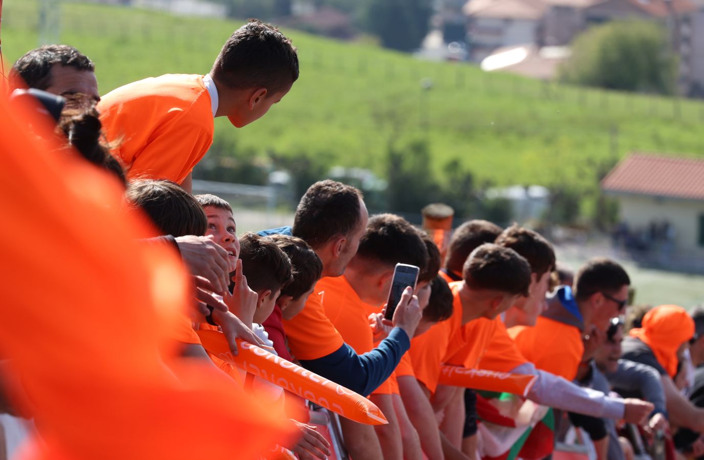 El espectáculo de la subida a Hika