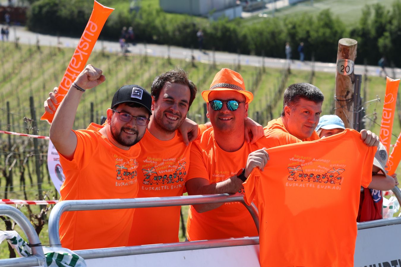 El espectáculo de la subida a Hika