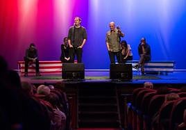 Bertsoderbi baten artxiboko irudia.