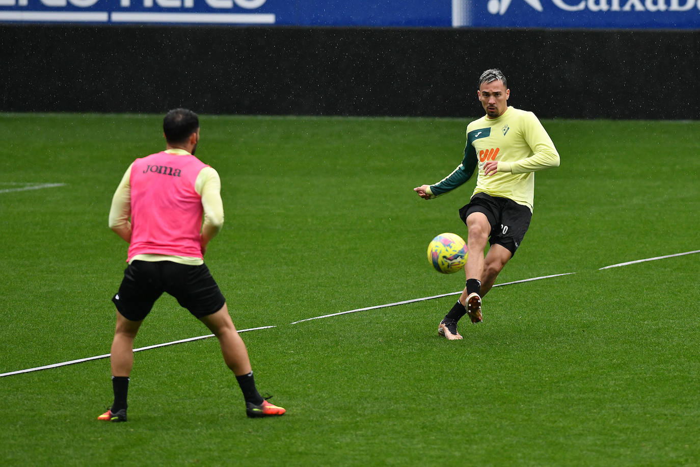 Las mejores imágenes del entrenamiento del Eibar