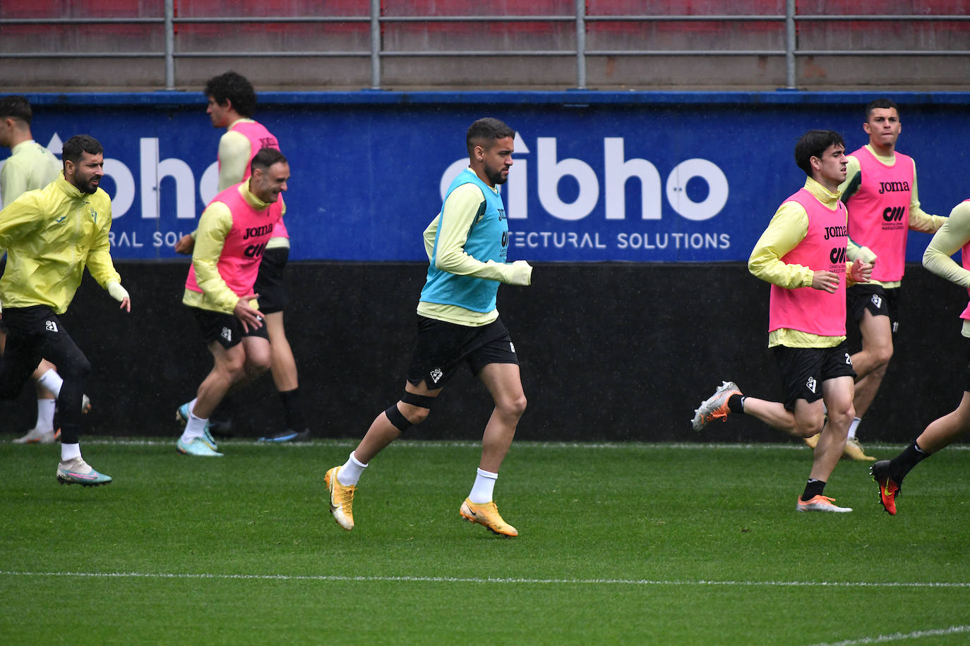 Las mejores imágenes del entrenamiento del Eibar