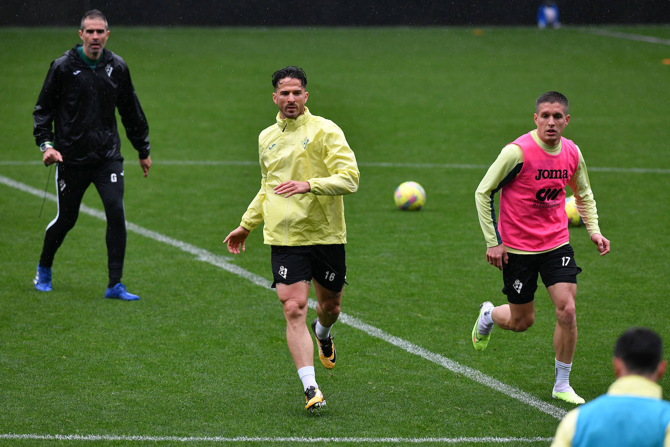 Las mejores imágenes del entrenamiento del Eibar