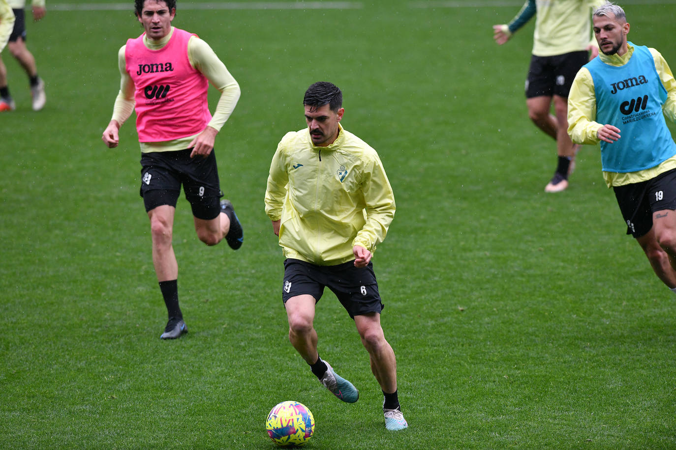 Las mejores imágenes del entrenamiento del Eibar