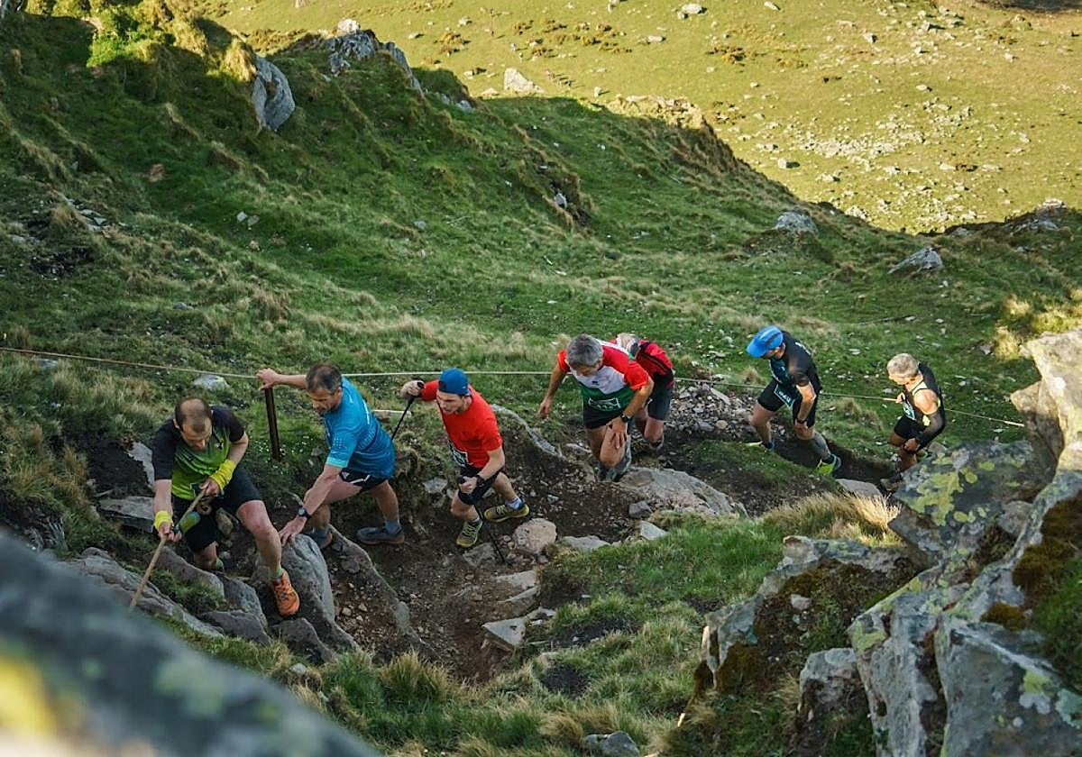 Una cita anterior de la Media Maratón de Montaña de Bera.