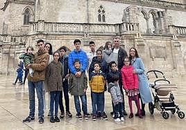 La familia Peinador Morquecho al completo.