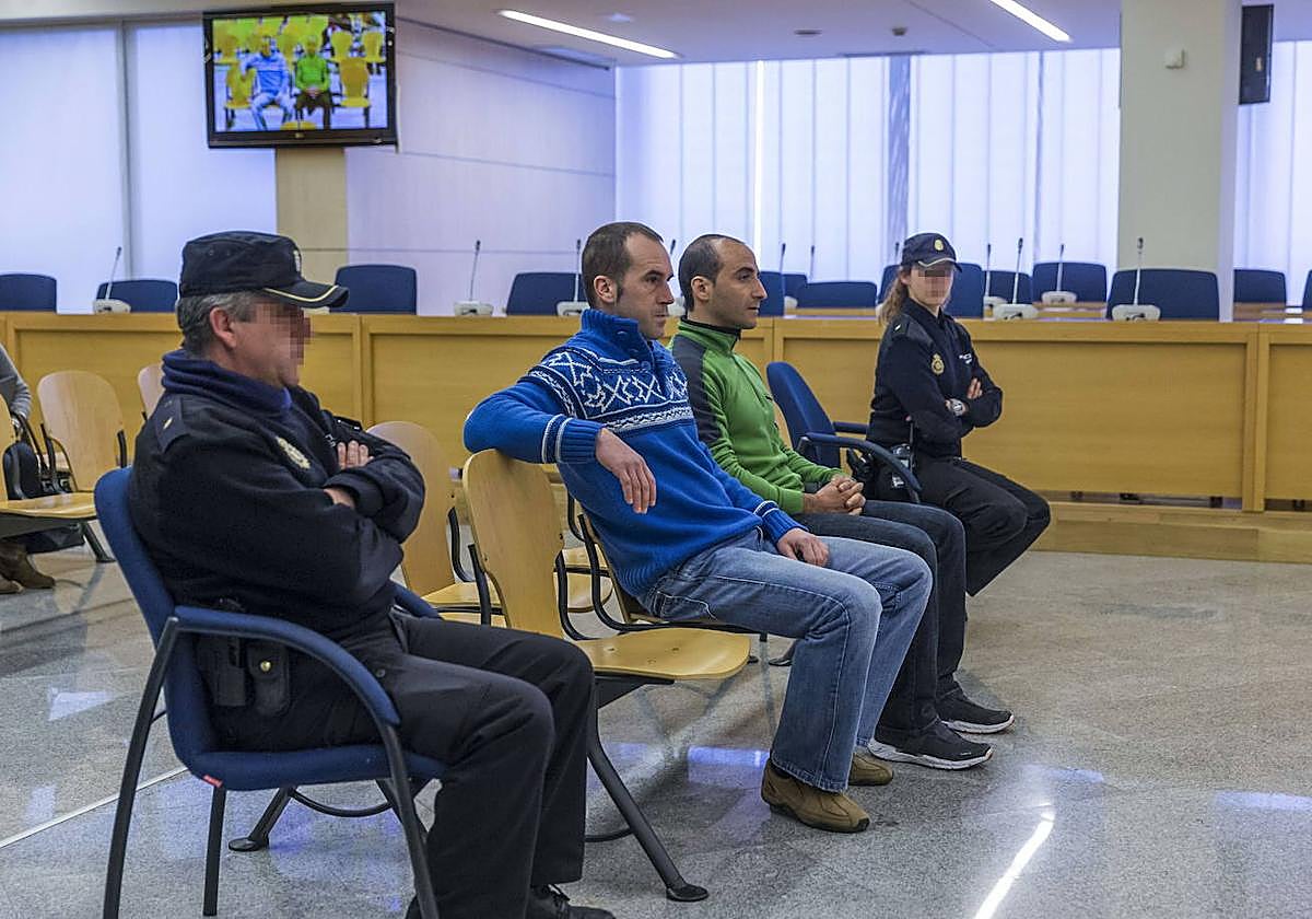 Imagen de archivo del juicio de Mikel Garikoitz Aspiazu Rubina, 'Txeroki', y Joseba Anton Araníbar.