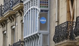 Una vivienda en alquiler en el centro de Donostia, una de las zonas más tensionadas.