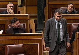 El portavoz del PNV en el Congreso, Aitor Esteban, en una foto de archivo.