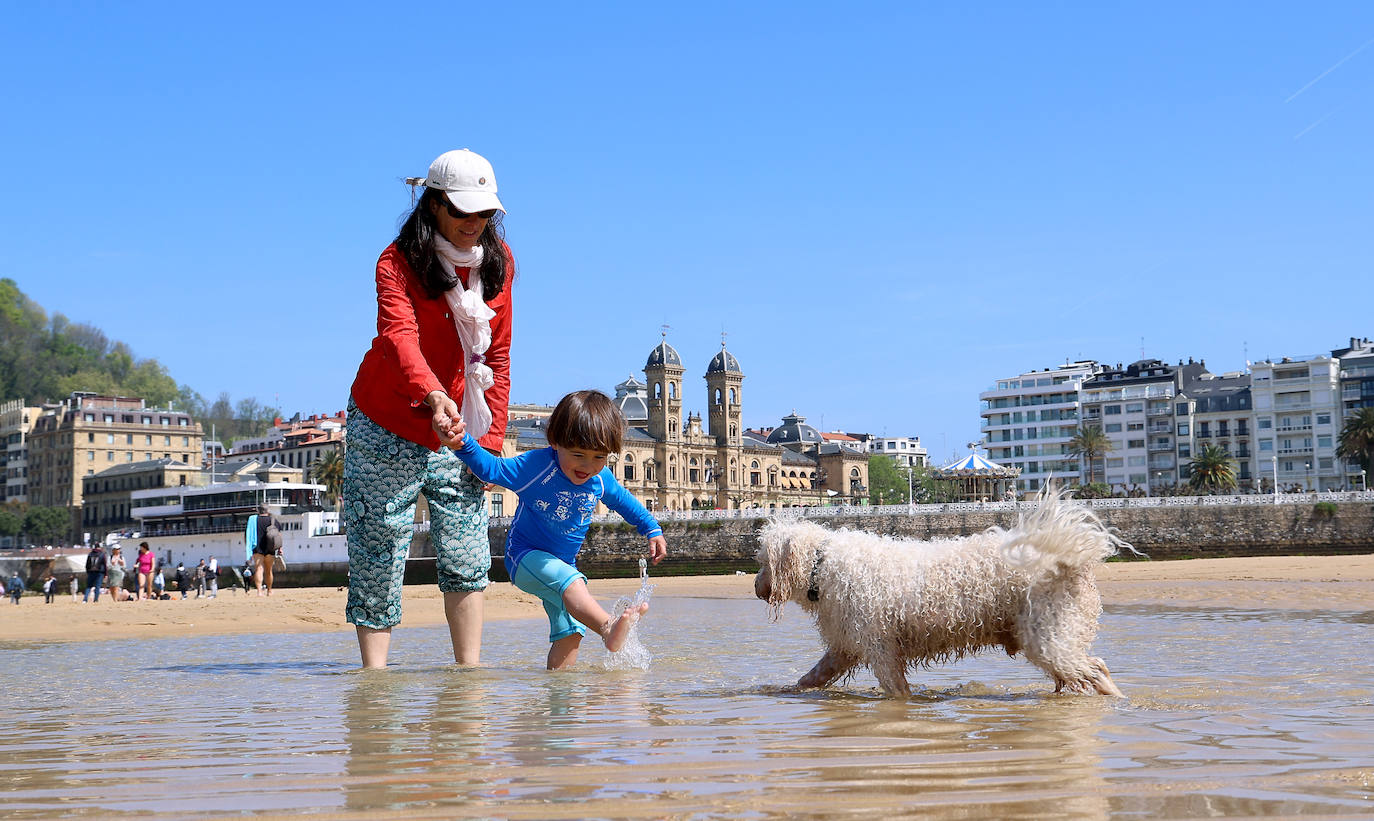 Un viernes soleado que acaba con tormentas