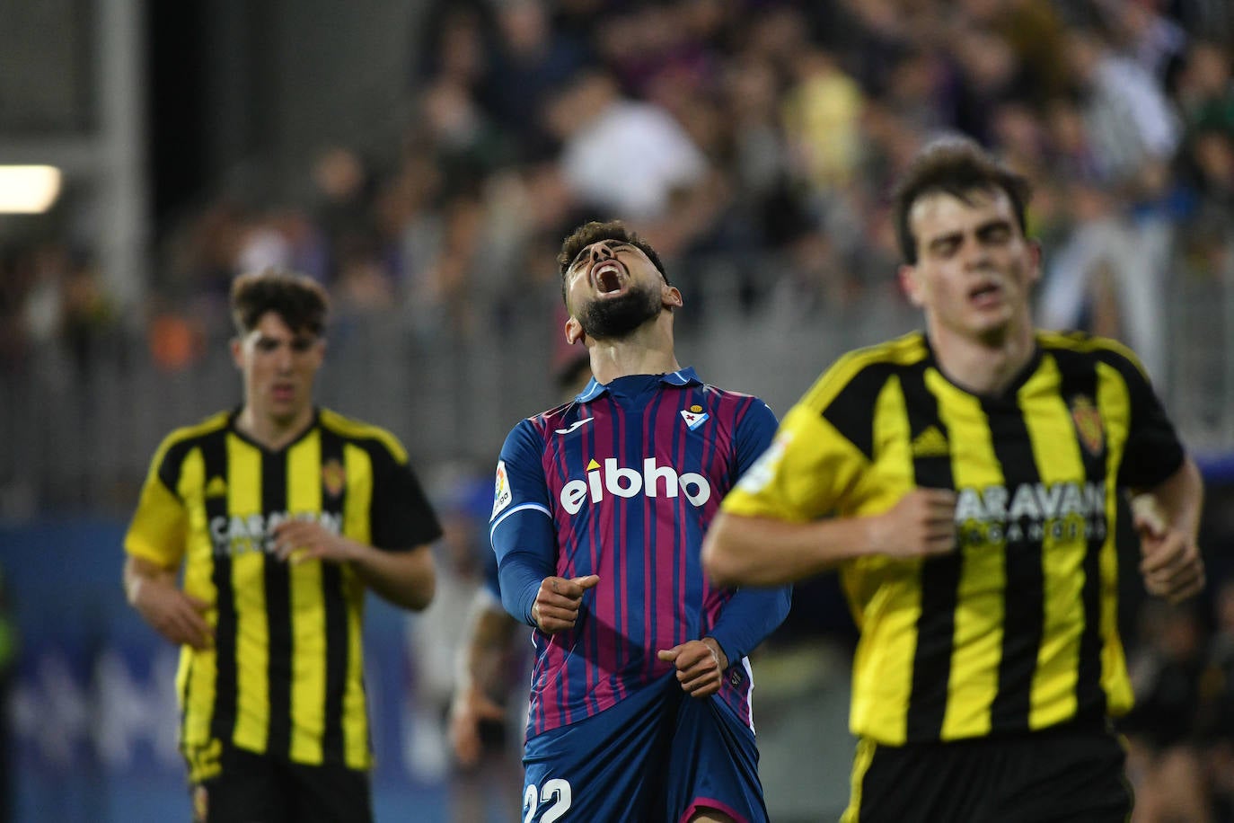 Las mejores imágenes del Eibar-Zaragoza