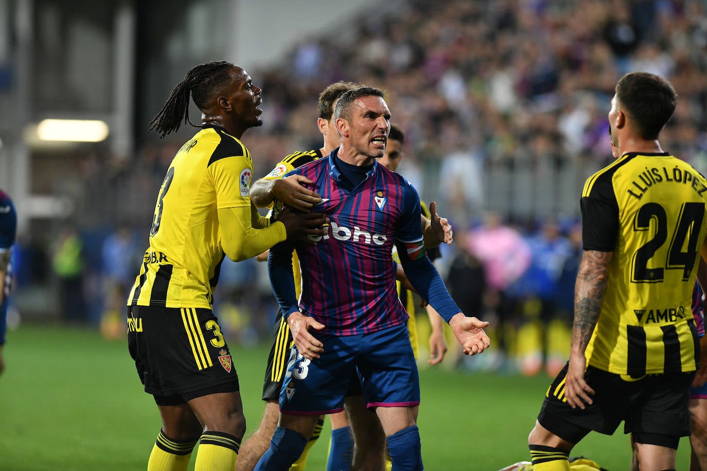 Las mejores imágenes del Eibar-Zaragoza