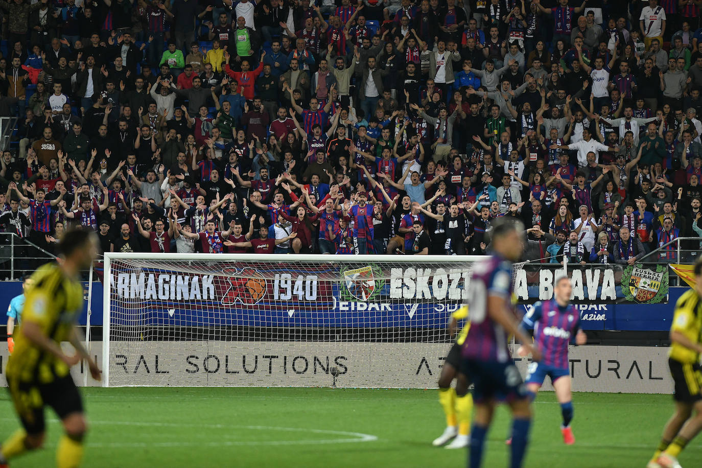Las mejores imágenes del Eibar-Zaragoza