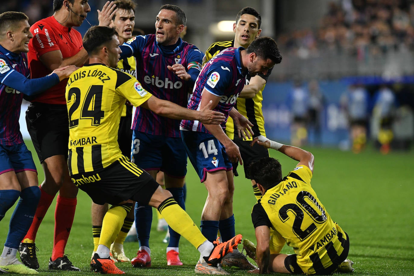 Las mejores imágenes del Eibar-Zaragoza