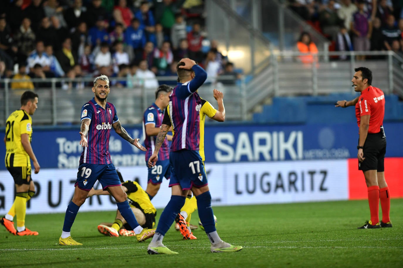 Las mejores imágenes del Eibar-Zaragoza