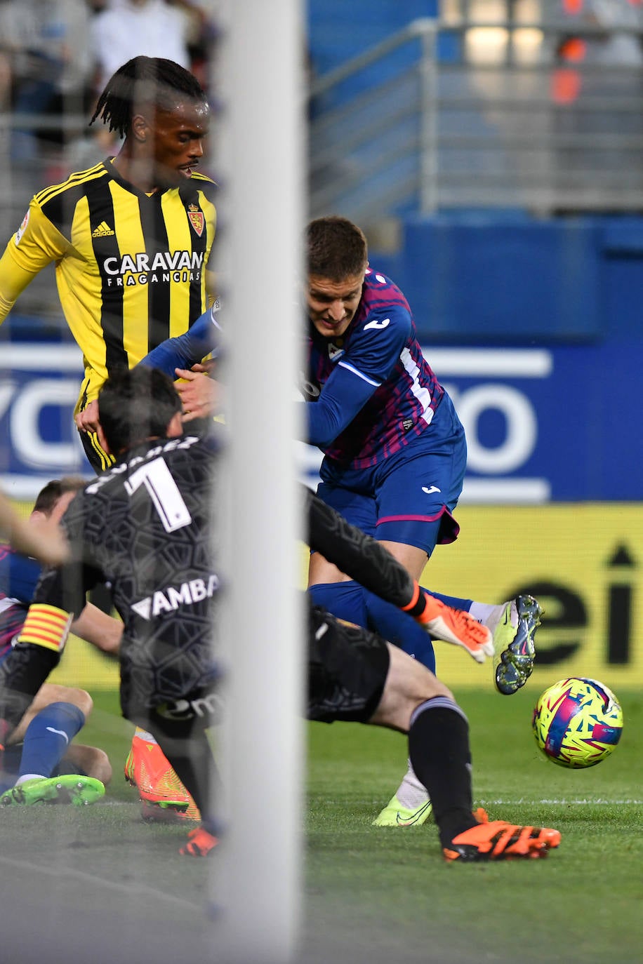 Las mejores imágenes del Eibar-Zaragoza