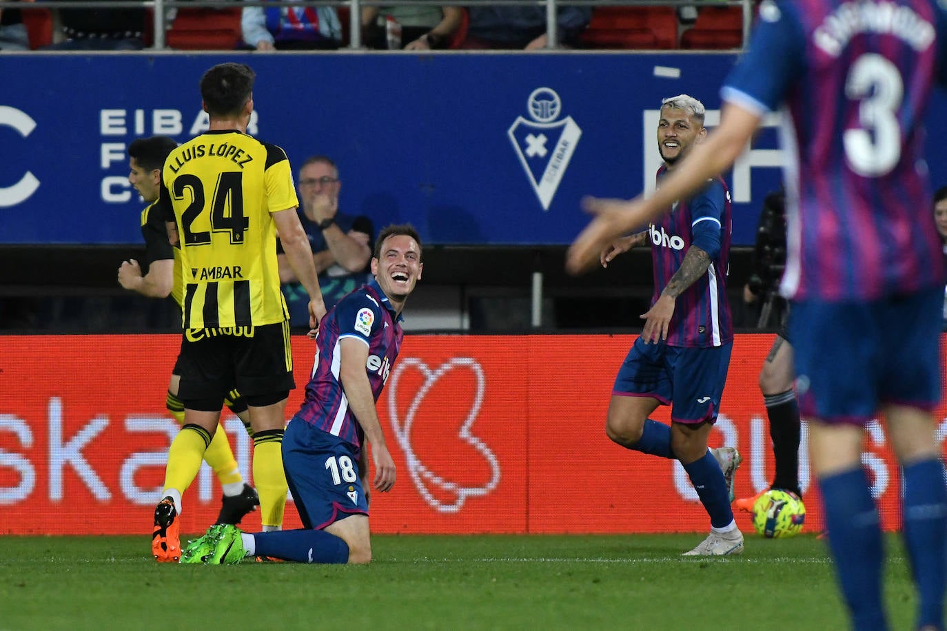 Las mejores imágenes del Eibar-Zaragoza