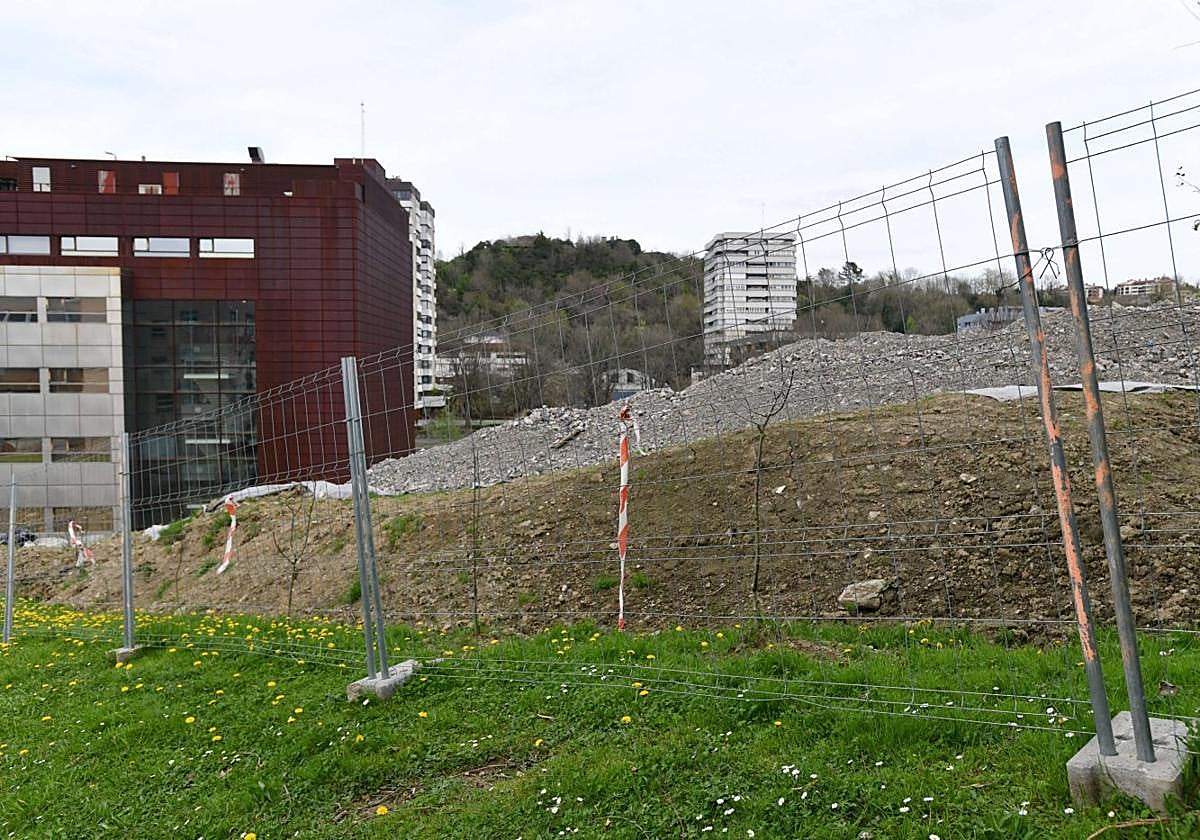 Obras del Polo Cuántico, paradas desde principios de marzo.