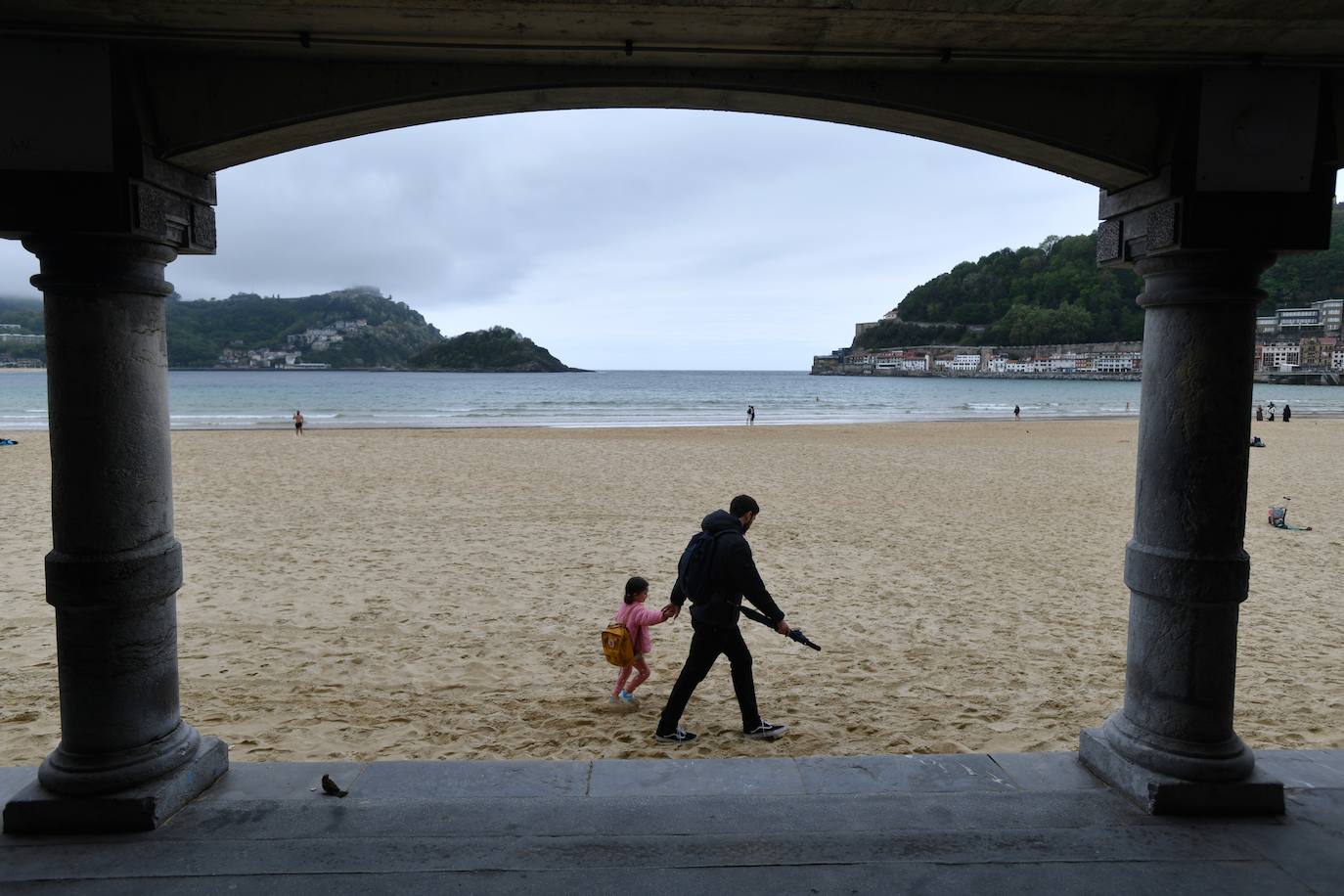 Gipuzkoa se llena de turistas por el puente del primero de mayo