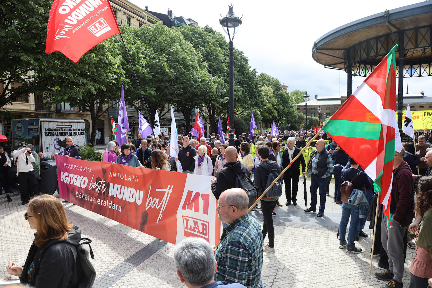 Una manifestación para reivindicar derechos