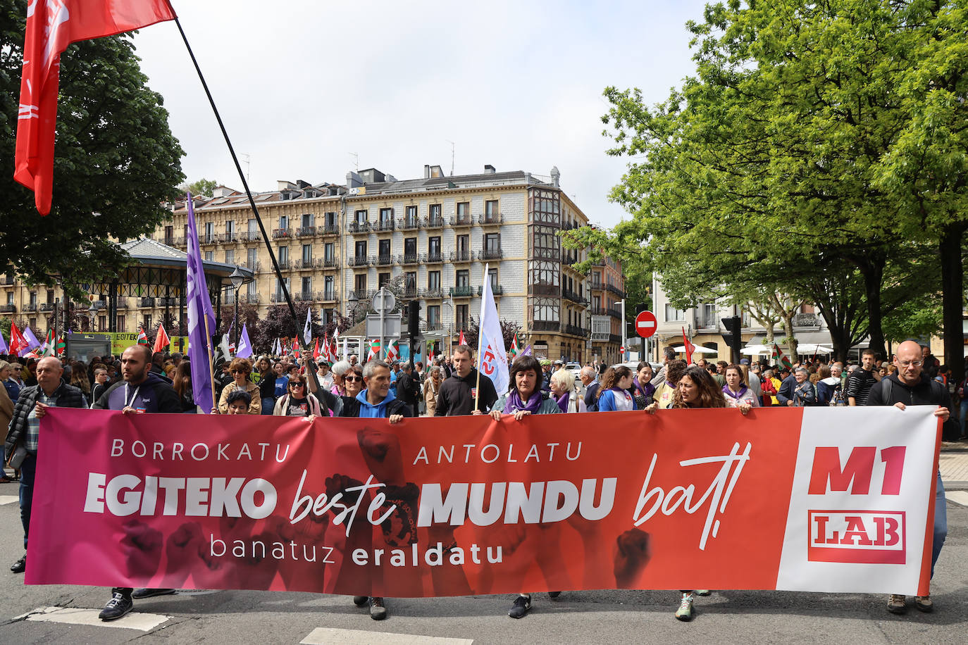 Una manifestación para reivindicar derechos