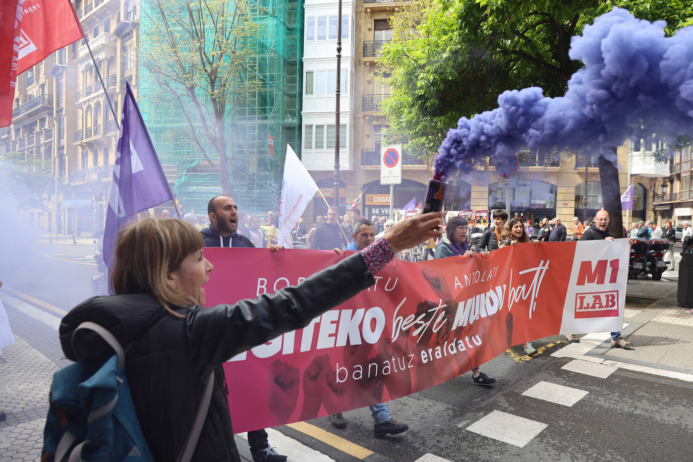 Una manifestación para reivindicar derechos