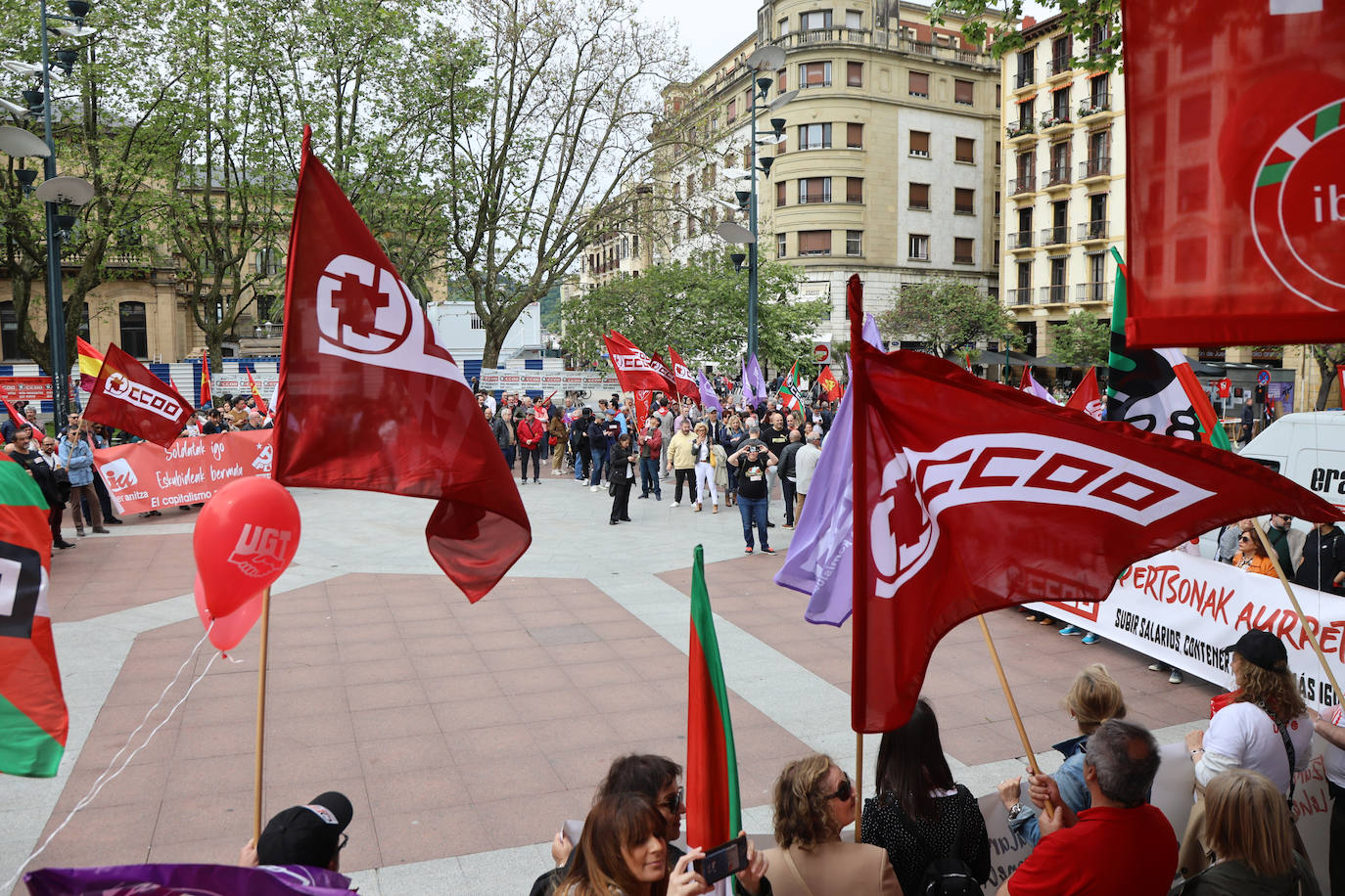 Una manifestación para reivindicar derechos