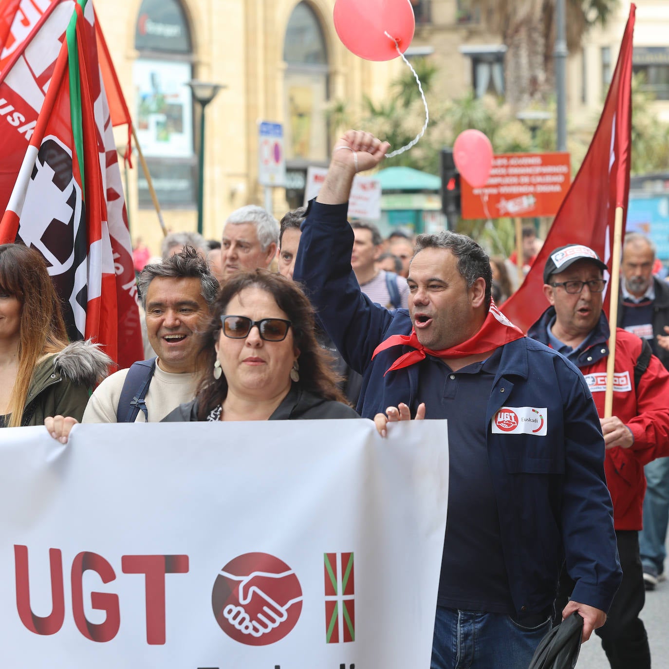 Una manifestación para reivindicar derechos