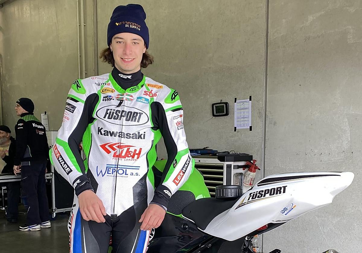 El errenteriarra Iñigo Iglesias se prepara ya para dar comienzo al Campeonato Alemán IDM.