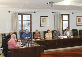 Un pleno del Ayuntamiento de Lasarte-Oria.