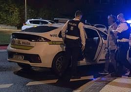 Actuación de la Policía Municipal ean San Sebastián.