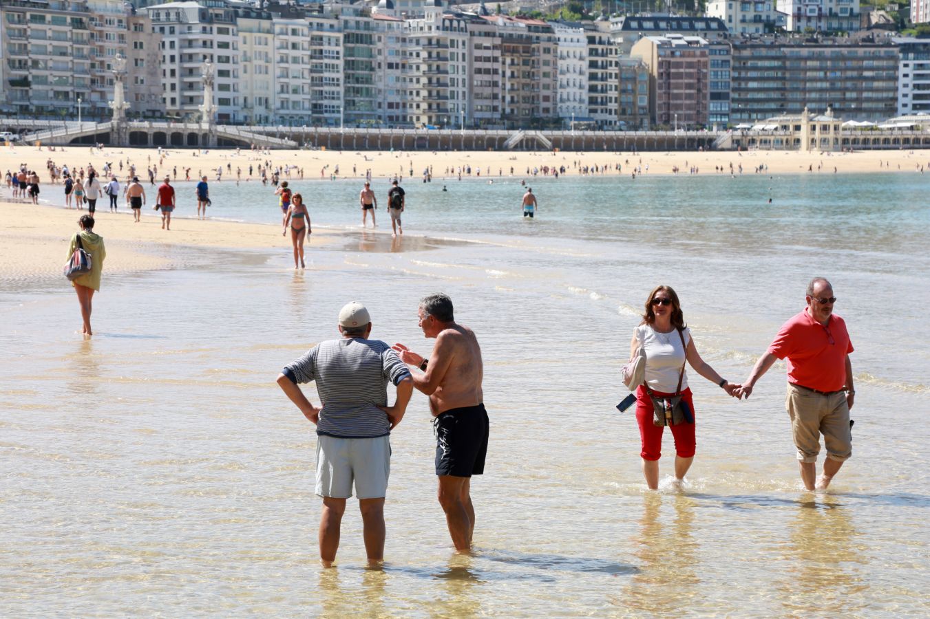 Donostia sobrepasa la barrera de los 30 grados