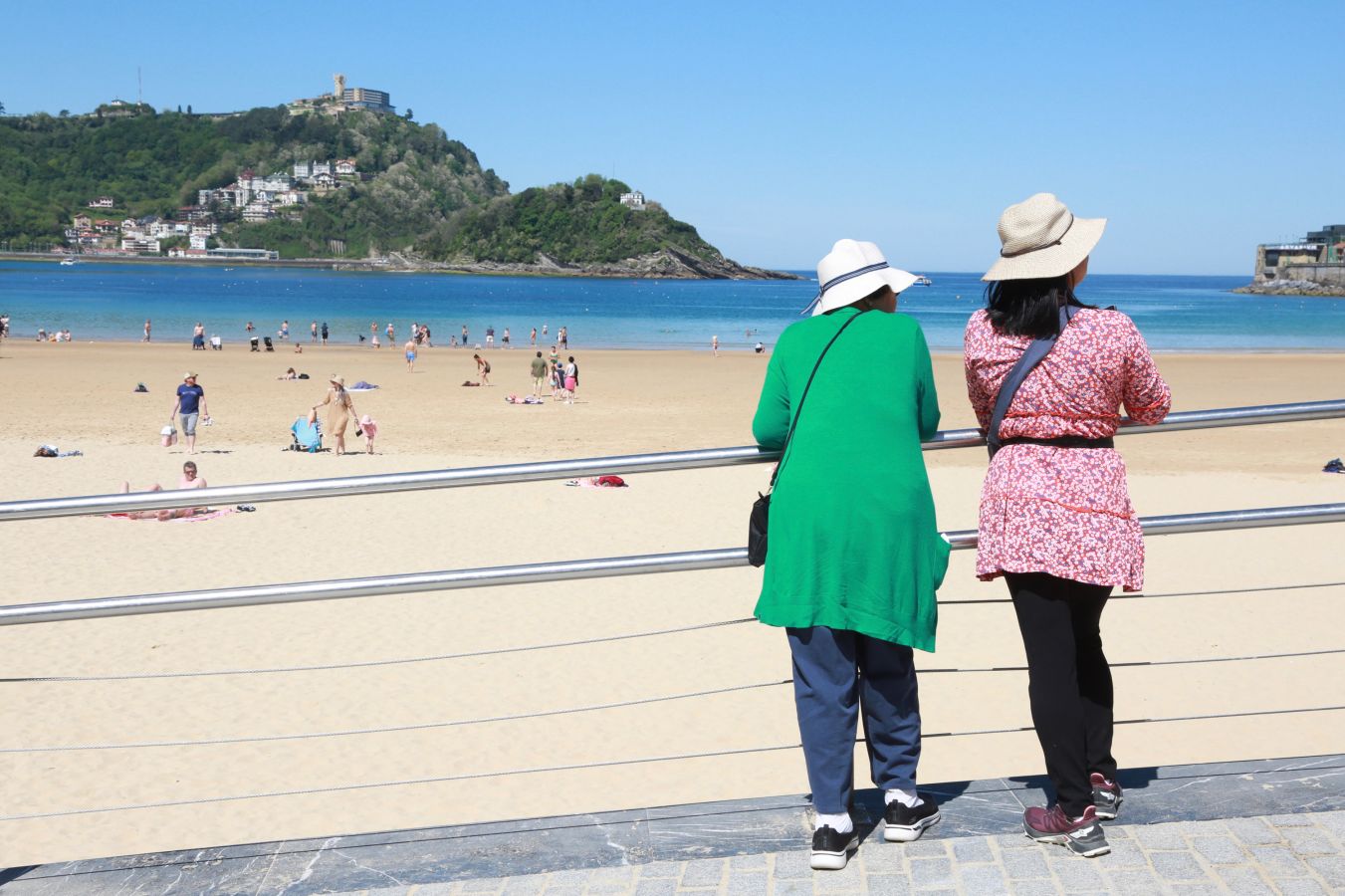 Donostia sobrepasa la barrera de los 30 grados