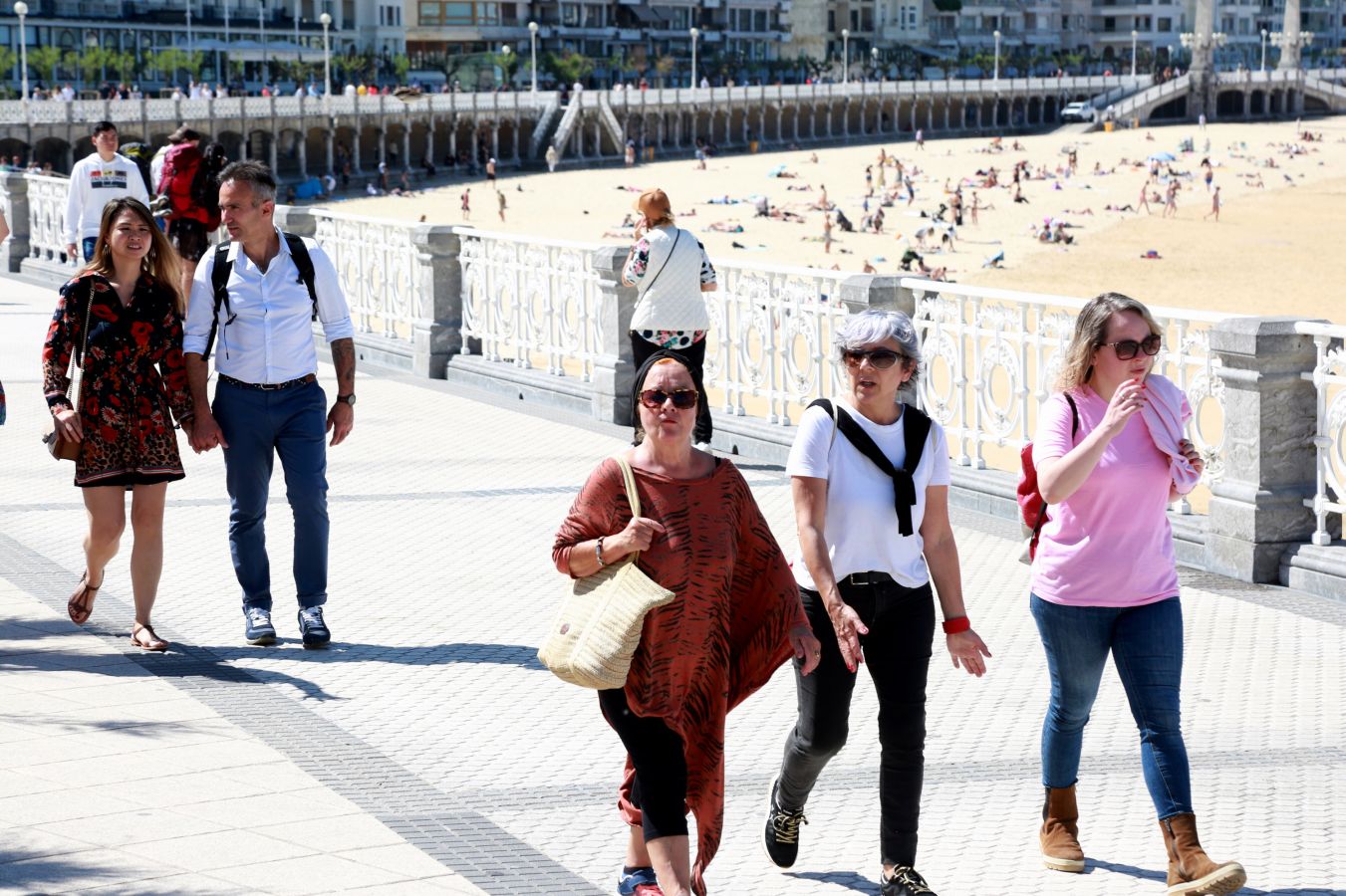 Donostia sobrepasa la barrera de los 30 grados
