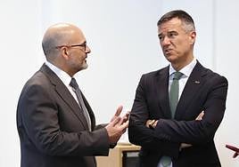 José Pérez Berdud y Xabier Ortueta.