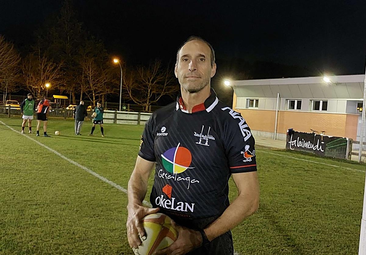 Fran Puertas, técnico del Zarautz.