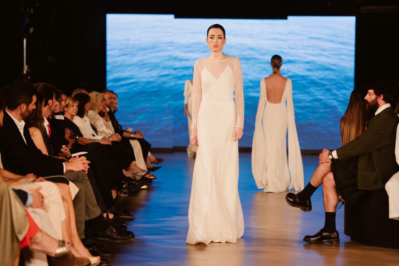 Así ha sido el desfile en el Museo Balenciaga por el décimo aniversario de San Sebastián Moda Festival