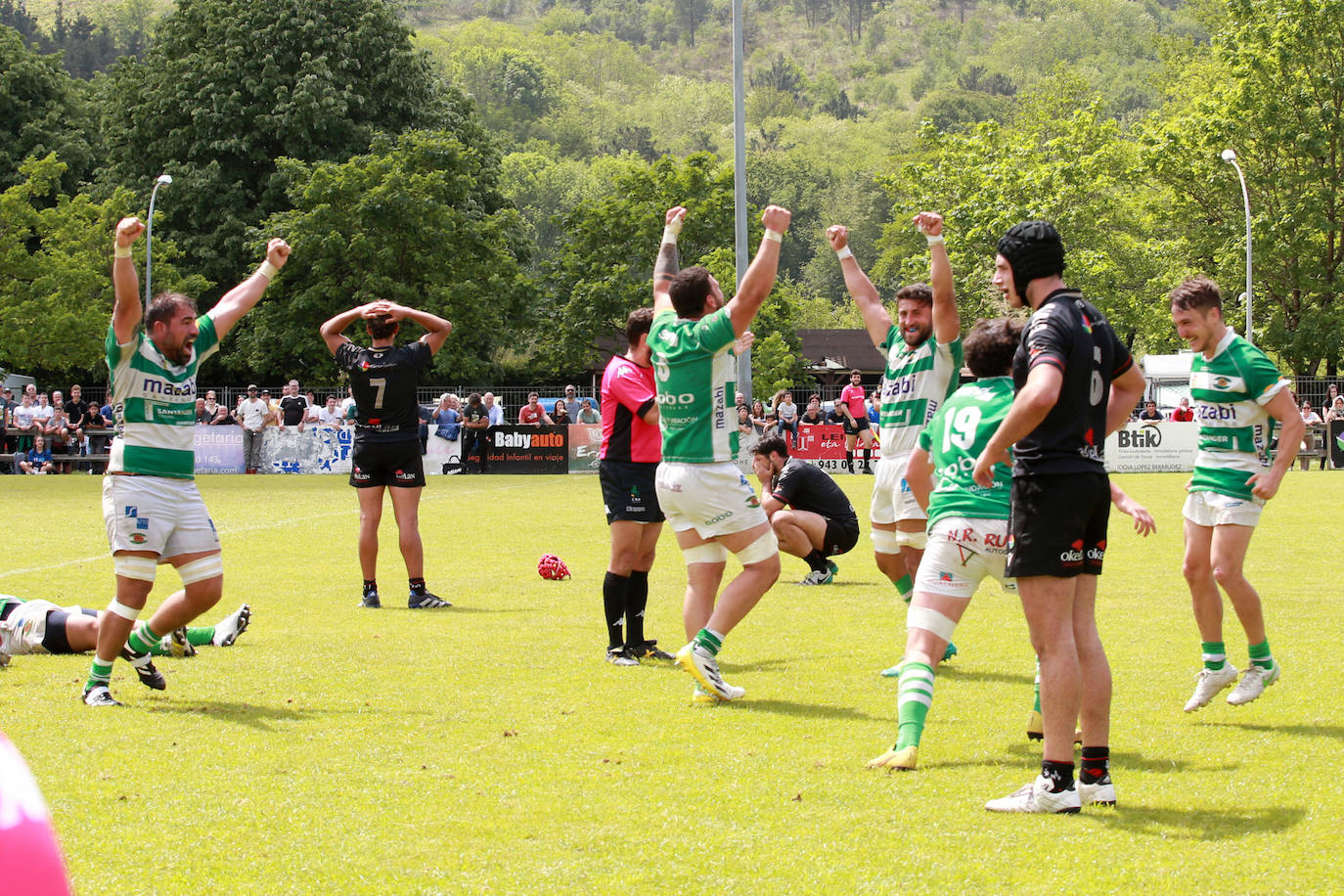 El Zarautz se queda a un paso del sueño del ascenso