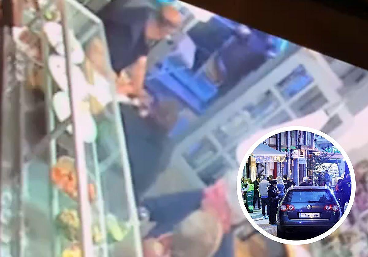 El vídeo de cómo un coche sin conductor arrolla la terraza de un bar de Gros en San Sebastián