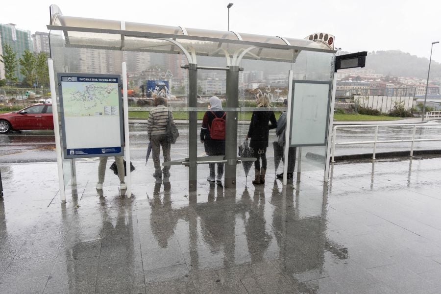 Fin de semana pasado por agua en Gipuzkoa