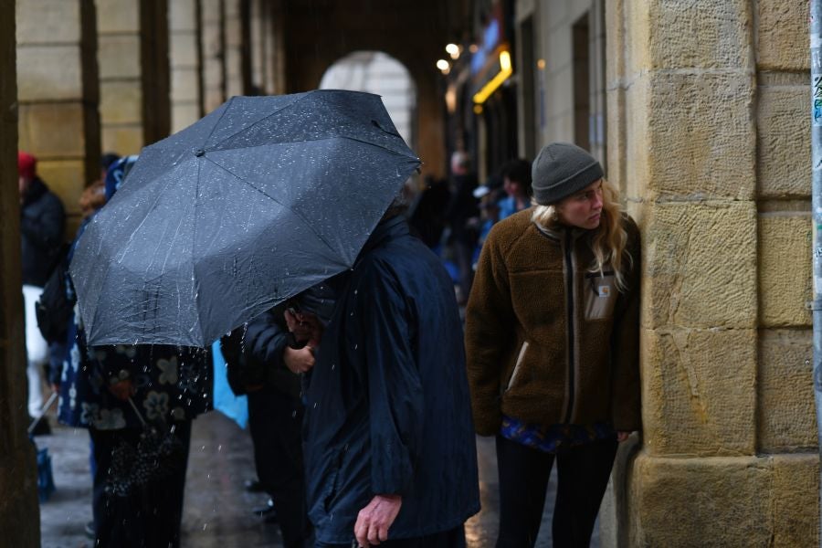 Fin de semana pasado por agua en Gipuzkoa