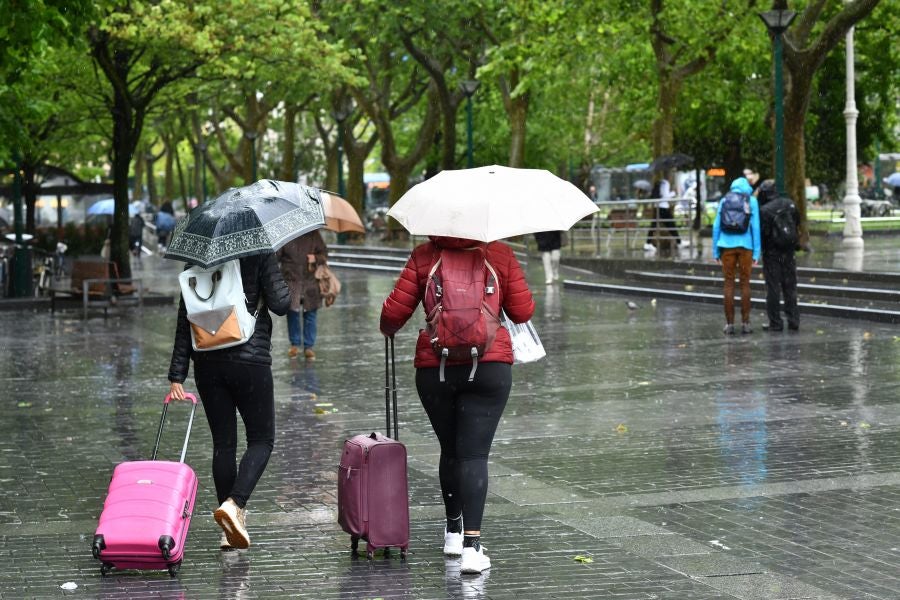 Fin de semana pasado por agua en Gipuzkoa