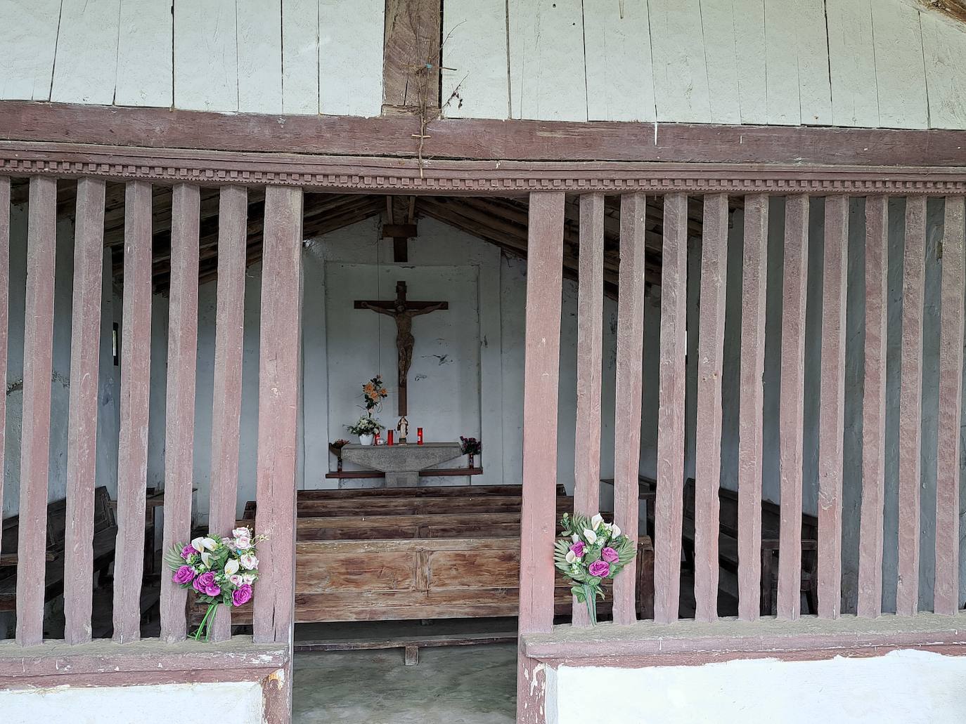 Indamendi, preciosa balconada de Pagoeta