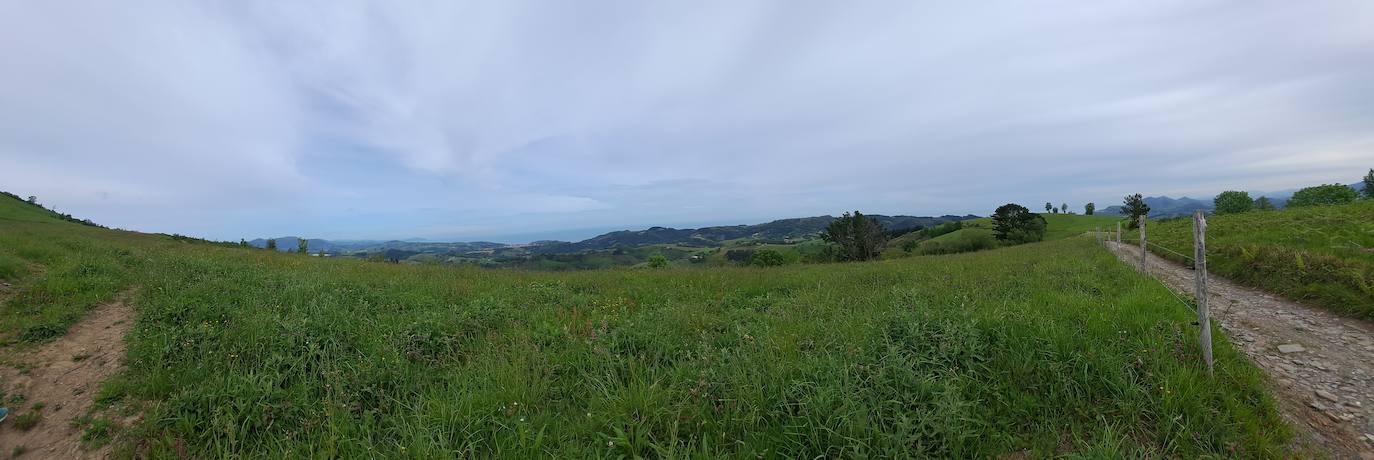 Indamendi, preciosa balconada de Pagoeta