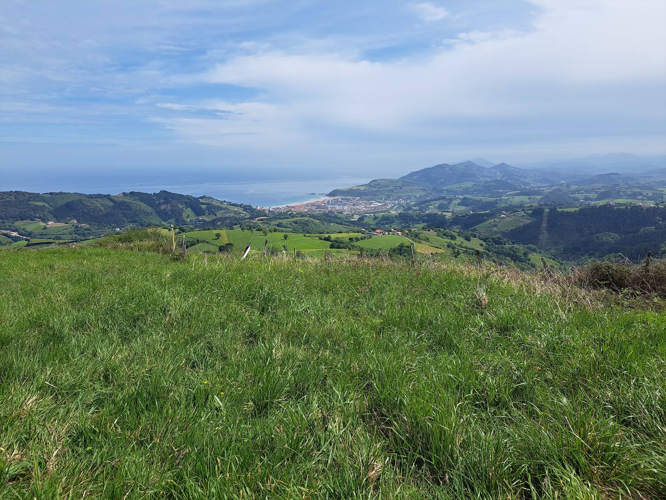 Indamendi, preciosa balconada de Pagoeta