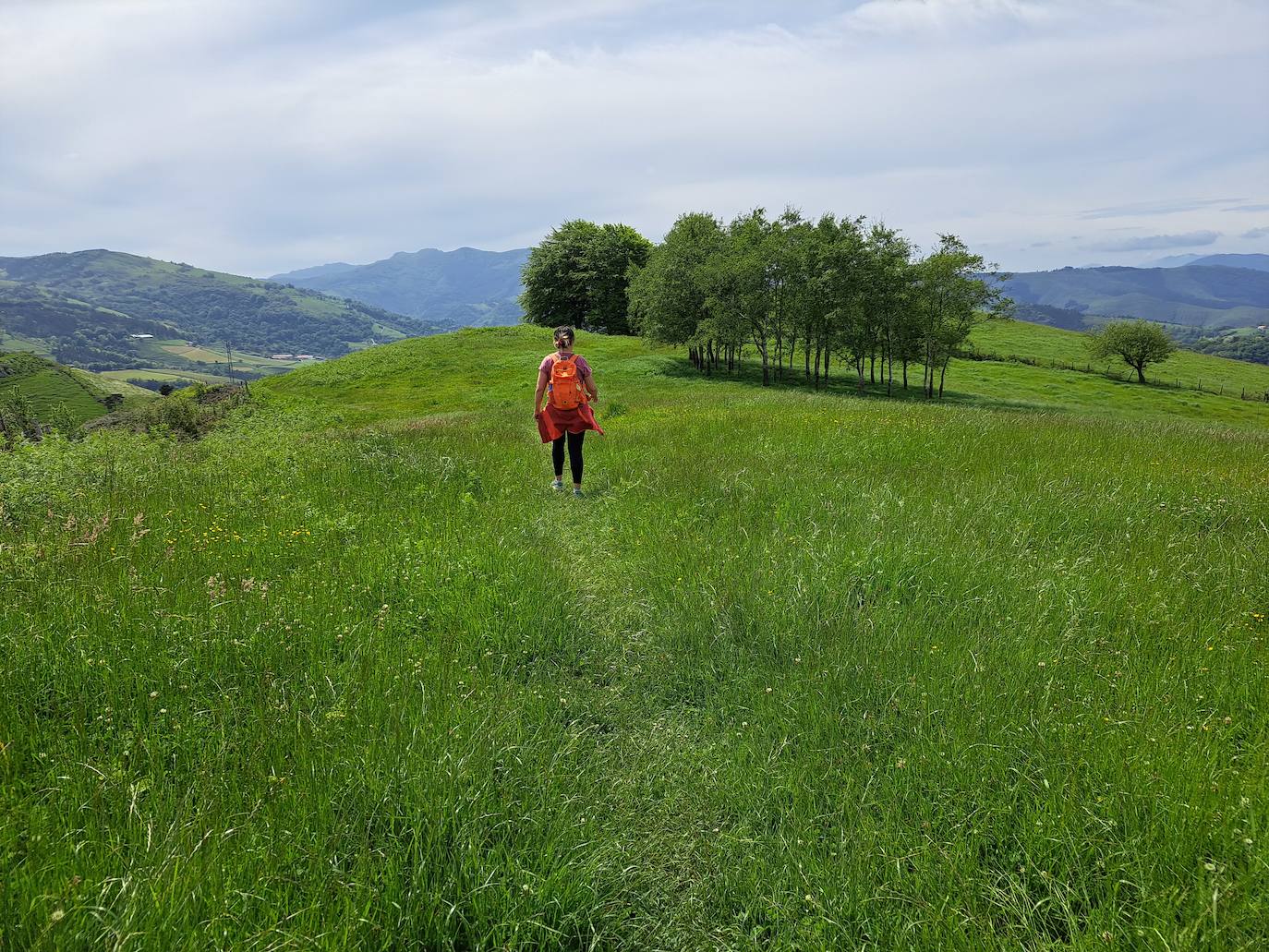 Indamendi, preciosa balconada de Pagoeta