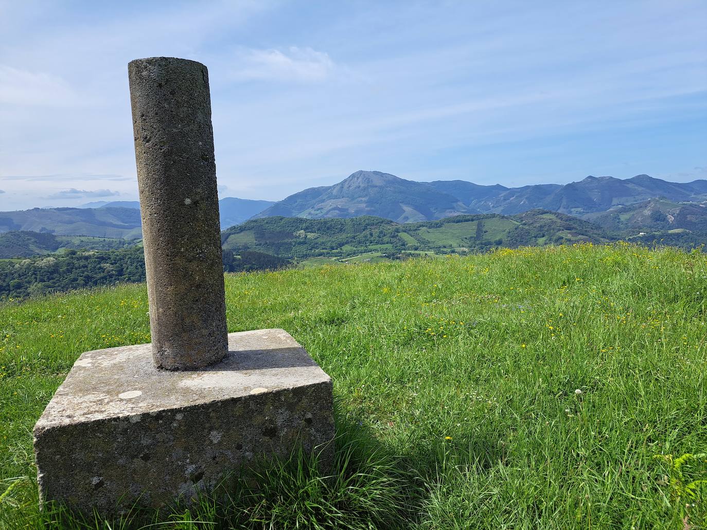 Indamendi, preciosa balconada de Pagoeta