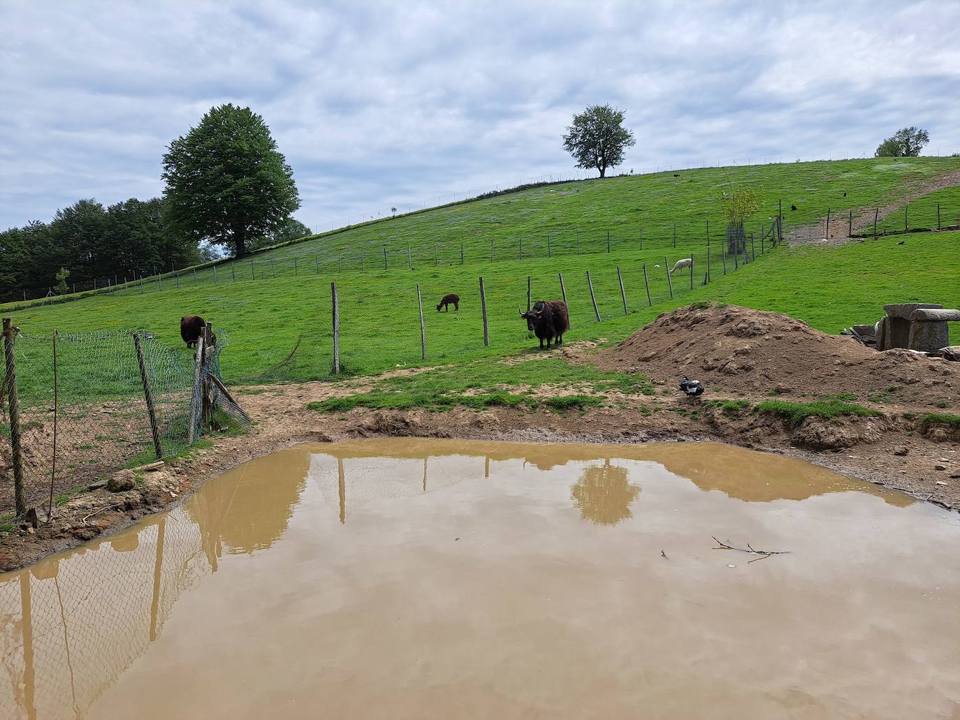 Indamendi, preciosa balconada de Pagoeta