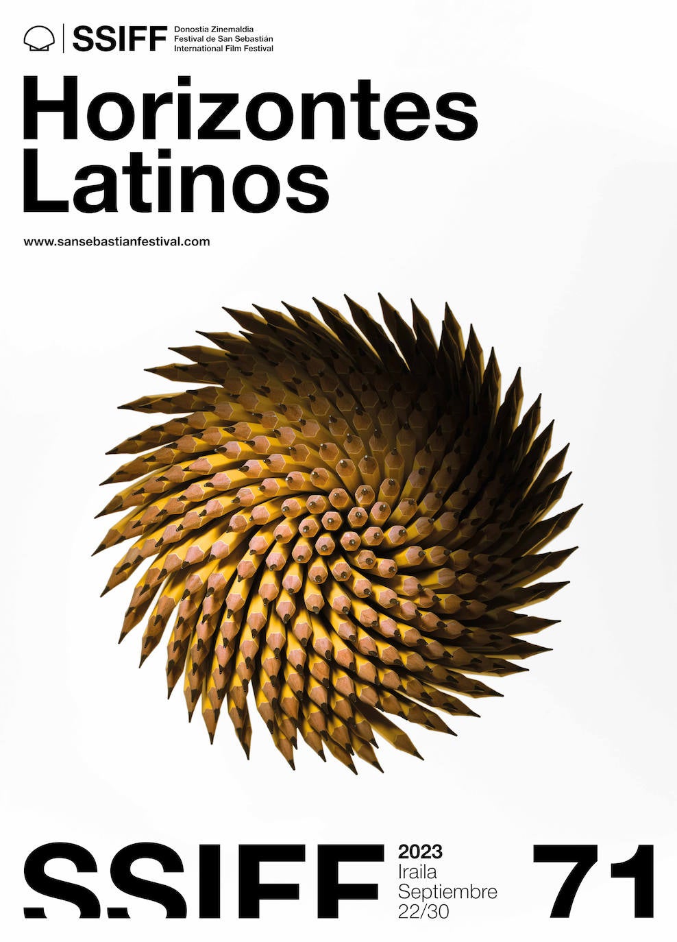 Los carteles de la 71 edición del Zinemaldia